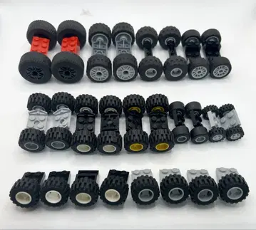 레고 LEGO 정품 자동차 차량 타이어 부품 대량 묶음 판매