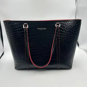 Moda Principe 크로커다일 가죽 토트백 모다 프린시페