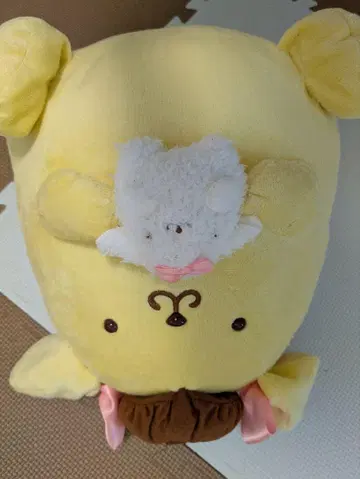 폼폼푸딩 마카롱의 리본 BIG 봉제 인형