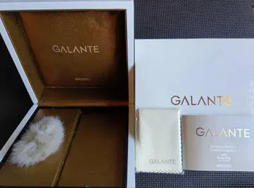 레어! SEIKO GALANTE 손목시계 빈 박스, 설명서, 크로스
