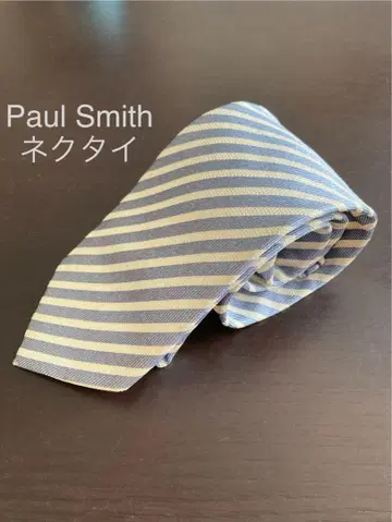 새상품급 폴스미스 Paul Smith 스트라이프 패턴 넥타이 여름용