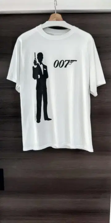 007 빈티지 티셔츠 제임스 본드 tultex L 사이즈