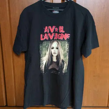 아빌 라빈 BONEZ TOUR 2005 티셔츠 L 사이즈
