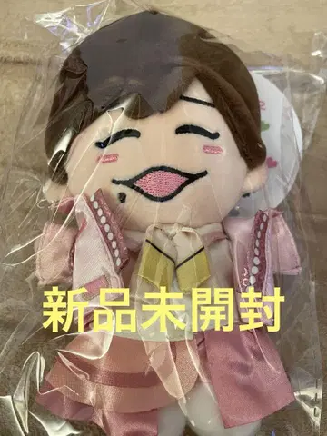 새상품 나니와단시 한정판 굿즈 봉제 인형 키체인 나가오 치비누이 의상
