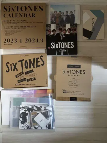 SixTONES 달력 복수 CD 혜택