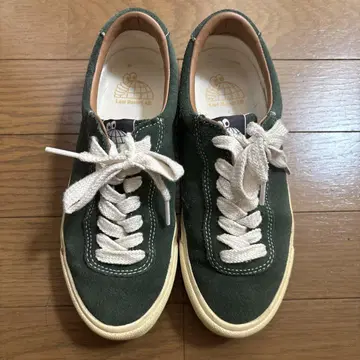CINCHI last resort AB 그린 캔버스 스니커즈