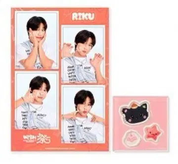 NCT WISH 리쿠 riku 4컷 세트
