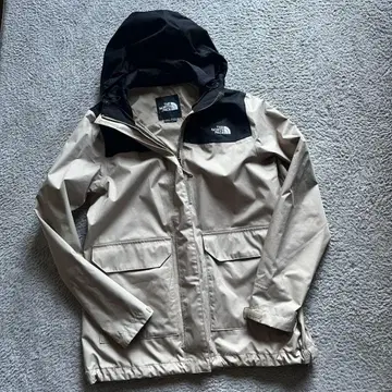 THE NORTH FACE 마운틴 후드티 XL 베이지/블랙