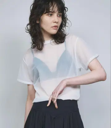 개럴개런트 시어 티셔츠 블랙