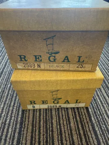 REGAL 2589N 블랙 드레스 신발