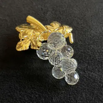 SWAROVSKI 스와로브스키 포도 브로치