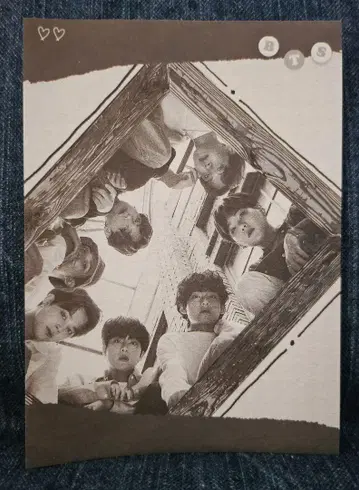 재고 2개. BTS 올 메모장 20매 한국제 제작자