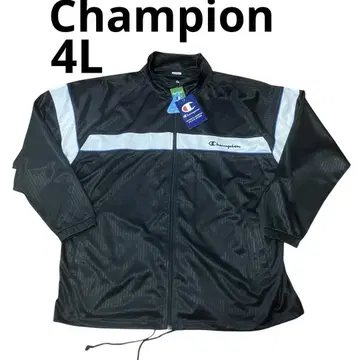 4L 사이즈 미사용 챔피온 Champion 나일론 자켓 블랙