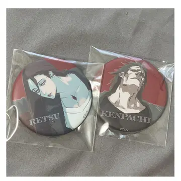 BLEACH WORLD 매트 캔뱃지 우노하나 레츠, 사와라 켄파치