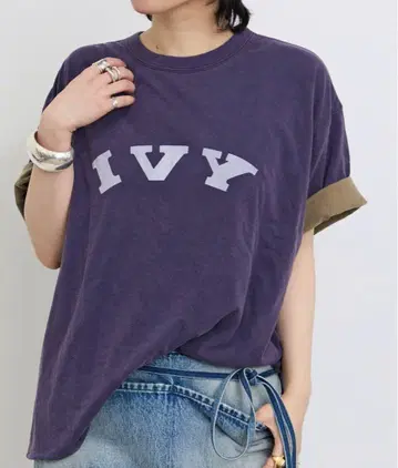 L'Appartement 레미 리프 Reversible T shirt