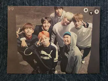 재고 2개. BTS 올 메모장 20매 한국제 제작자