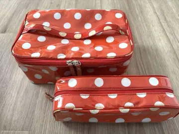 kate spade NEW YORK 도트 무늬 베니티 파우치 2개 세트