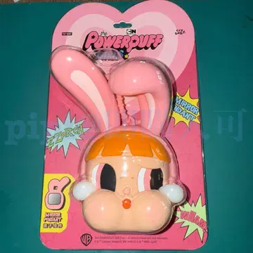 POPMART CRYBABY 파워 퍼프 걸스 거울 펜던트