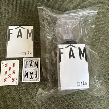 FAM 응원봉 스티커 2장 세트