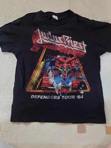 Judas Priest DEFENDERS TOUR 1984 밴딩 셔츠