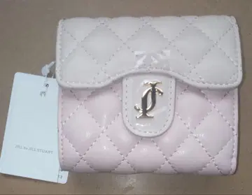JILL by JILL STUART 3단 폴더형 지갑 핑크