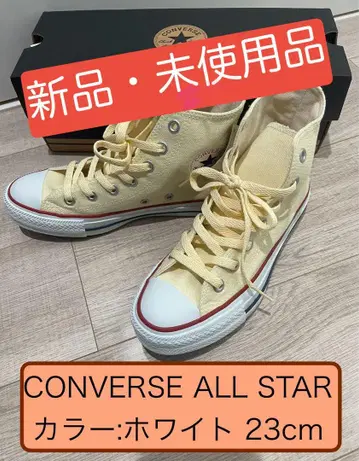 CONVERSE ALL STAR 화이트 23cm 새상품