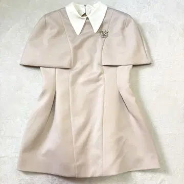 셀포드 카라 부착 분또 상의 블라우스 36