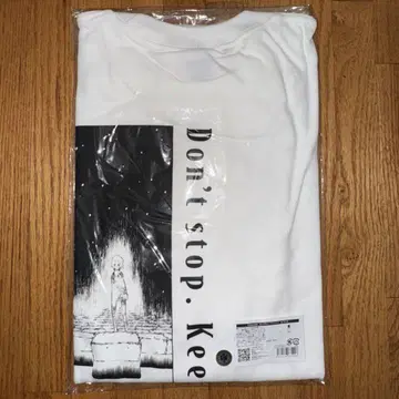 D.Gray-man 로고 롱 슬리브 티셔츠 XL 사이즈