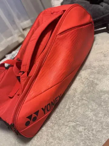 YONEX 레드 라켓 백