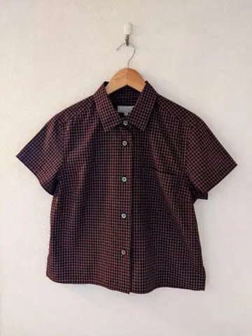 새상품급 마가렛 호웰 DRY GINGHAM CHECK 셔츠