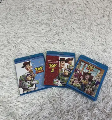 디즈니 토이스토리 블루레이 세트 1, 2, 3