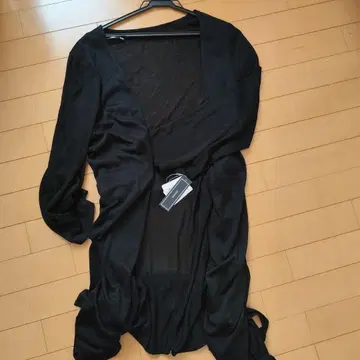 새상품 16800엔 블랙 가디건 9호