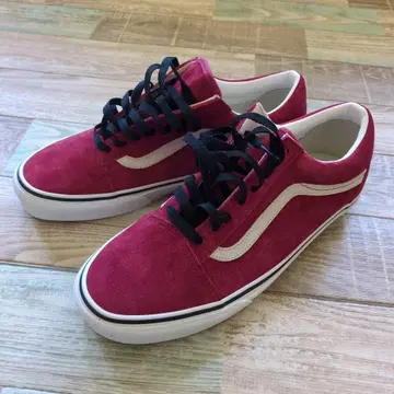 VANS 클래식 스니커즈 레드