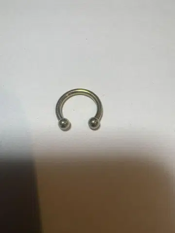 아나토 메탈 서큘러 바벨 귀걸이 14G