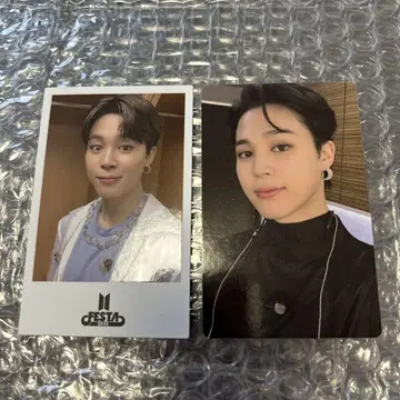 BTS 2025 FESTA 페스티벌 구매자 혜택 트레이딩 카드 JIMIN