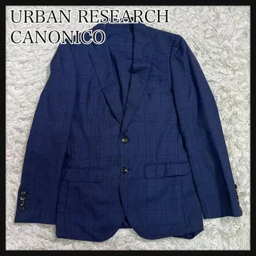 URBAN RESEARCH CANONICO 네이비 테일러드 자켓