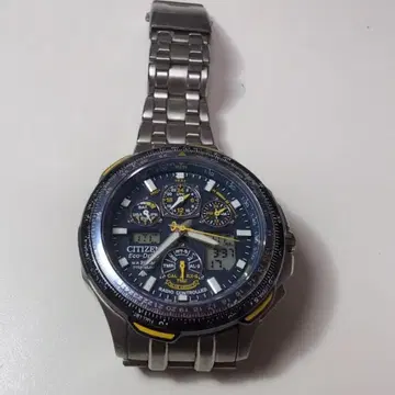 Eco-Drive 시티즌 프로 마스터 전파 시계 BLUEANGELS