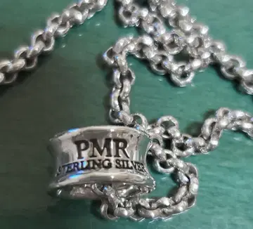 PMR 로고 체인 목걸이