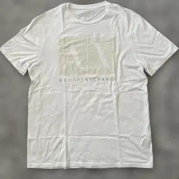 Armani Exchange 화이트 티셔츠