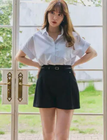 Her lip to 스트라이프 반팔 셔츠 M