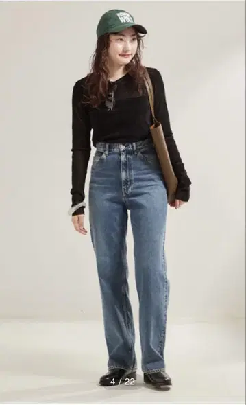 plage Straight 청바지 2024AW 플라주