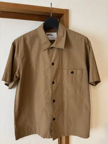 마가렛 호웰 MHL. 23SS 코튼 린넨 오픈 카라 M