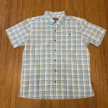 새상품급! Patagonia 파타고니아 시어서커 셔츠 박스 실루엣
