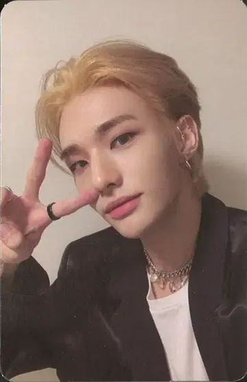StrayKids Hyunjin ODDINARY 트레이딩 카드 블랙