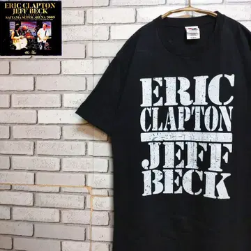 ERIC CLAPTON JEFF BECK 2009년 재팬 투어 티셔츠