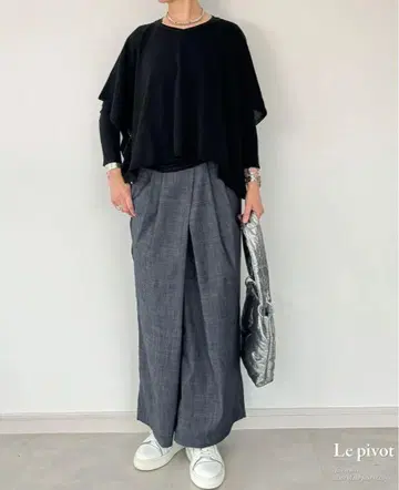 루피봇 데님 턱 팬츠