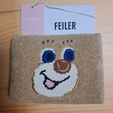 새상품 페이러 FEILER 드업 테디 티슈 파우치