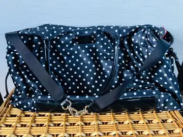 kate spade 도트 무늬 보스턴 백