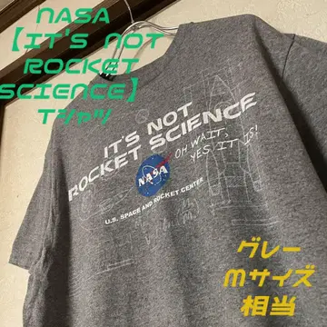 NASA [IT'S NOT ROCKET SCIENCE] 티셔츠 M 사이즈