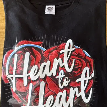 EXILE ATSUSHI Heart to Heart 티셔츠 M 블랙